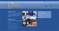 Desktop Screenshot of fahrschule-ruediger.de